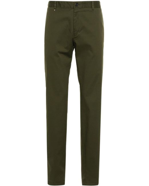 Pantalones con corte slim Boss de hombre de color Green