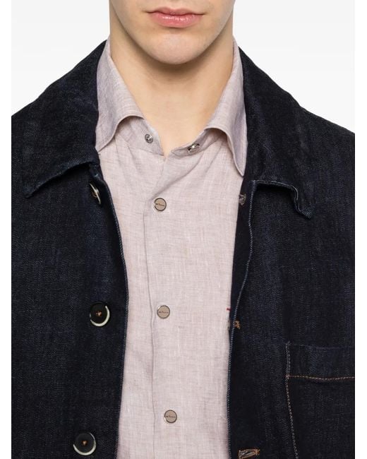 Kiton Overhemd in het Pink voor heren