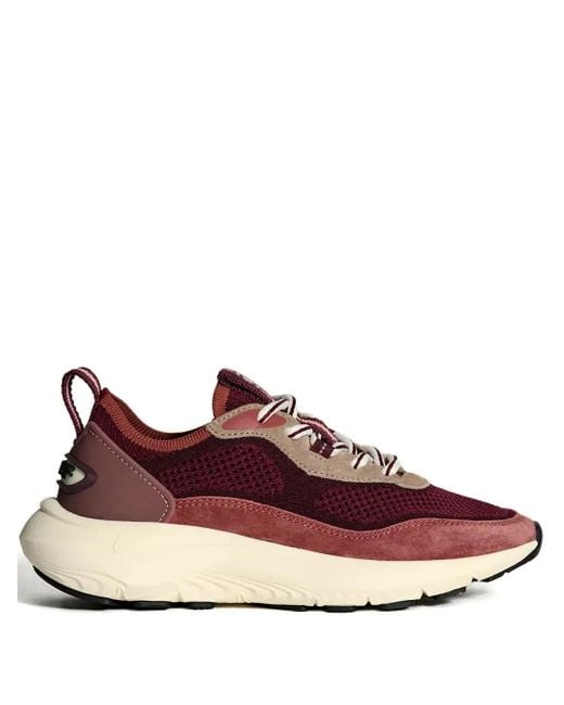 HOFF Brown Panelled Sneakers