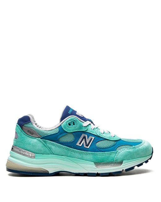 New Balance Green M992 Sneakers
