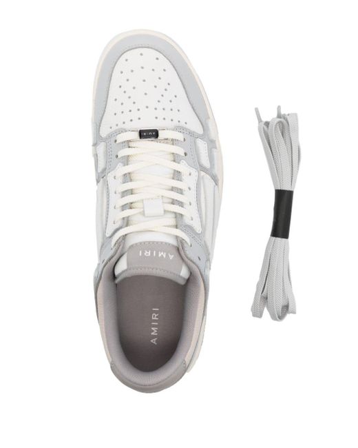 Amiri Skel Leren Sneakers in het White voor heren