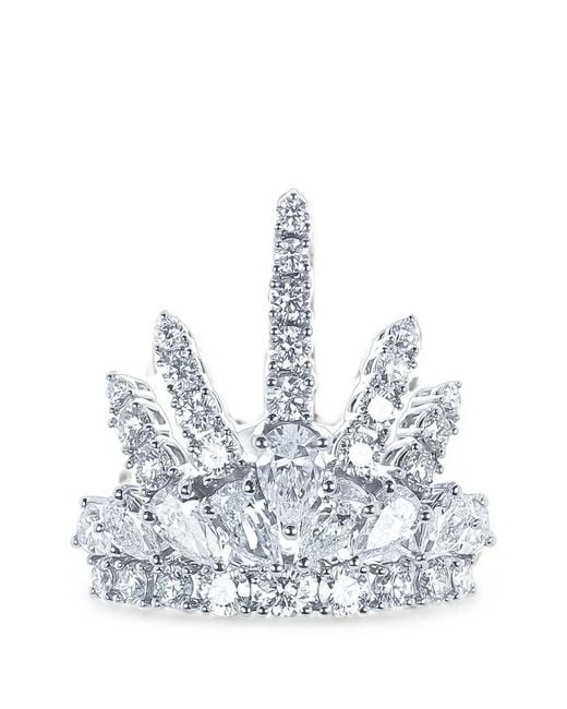 YEPREM White Y-Not Diamond Ring
