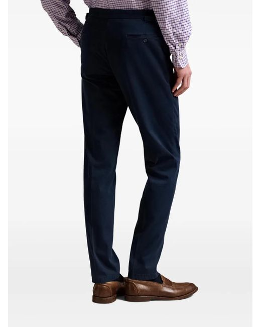 Polo Ralph Lauren Blue Straight-Leg Chino Trousers for men