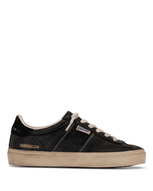 Golden Goose Deluxe Brand Black Soul Star Low-top Sneakers