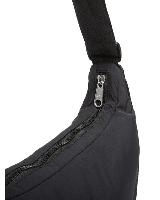 Adidas Black Everyday Icons Half-Crescent Shoulder Bag