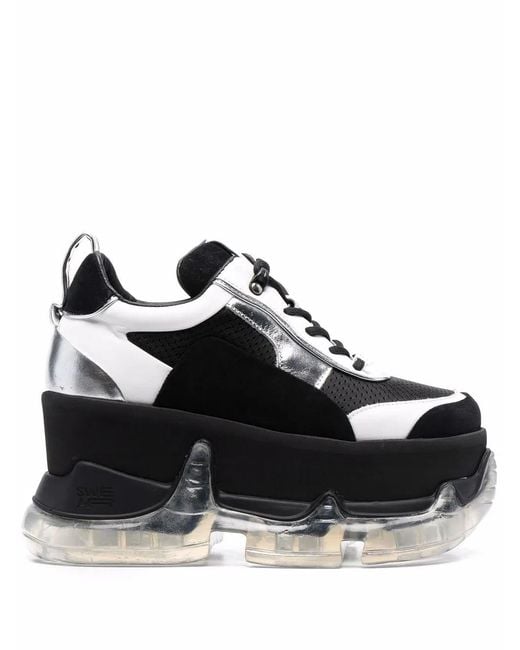 Swear Black Air Revive Nitro Platform Sneakers