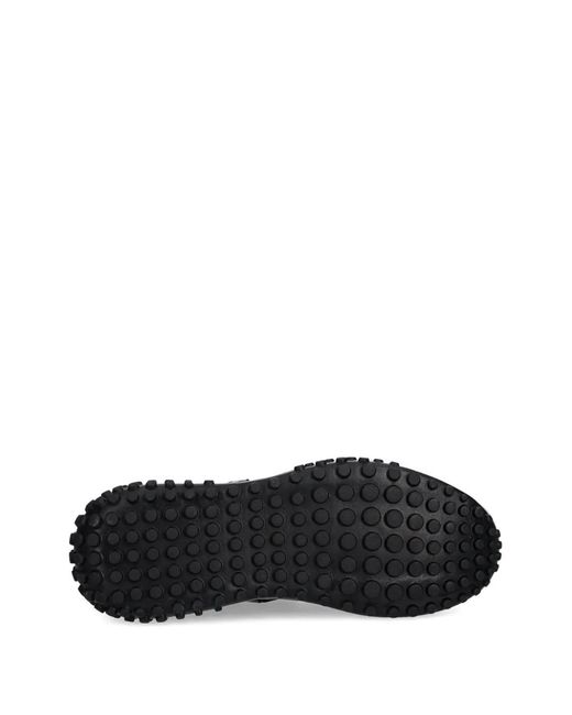 Versace Jeans Couture Purple Logo-Detail Lace-Up Sneakers for men