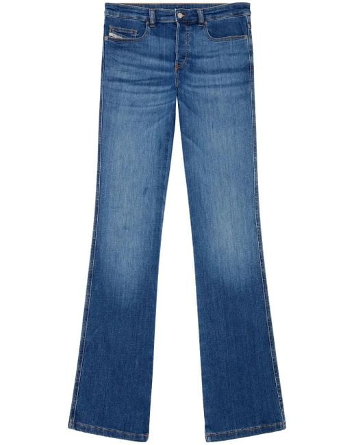 DIESEL Blue D-Buck Bootcut Jeans for men