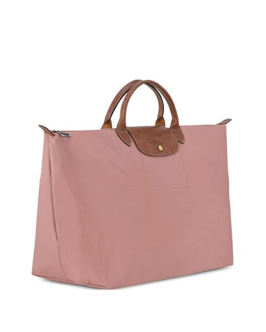Longchamp Pink Large Le Pliage Original Tote Bag