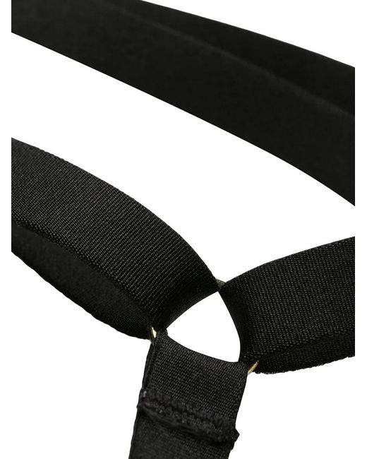 Maison Close Black Harness Bra
