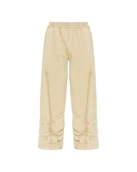 AVAVAV Natural Pleated Trousers