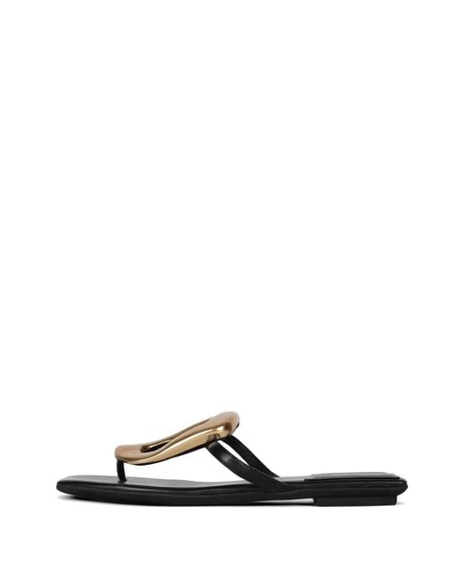 Jeffrey Campbell White Linques-J Sandals