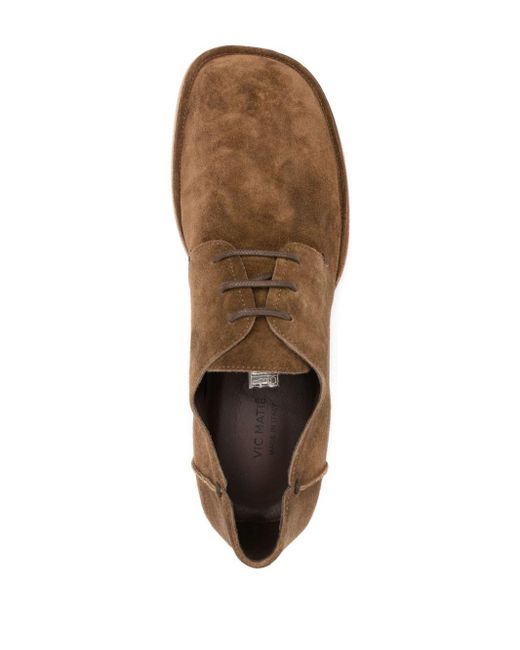 Vic Matié Oxford-Schuhe aus Wildleder in Brown für Herren