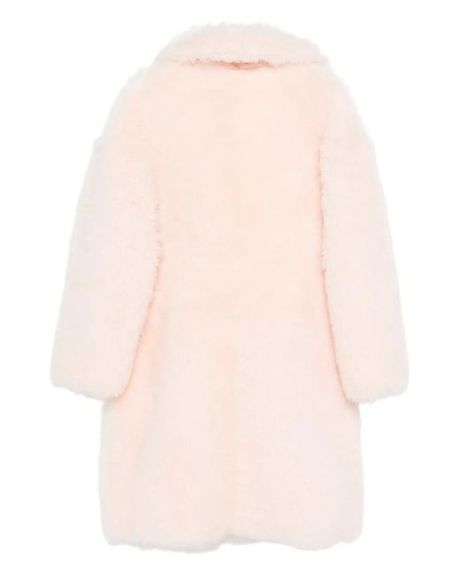 Manokhi Pink Collared Coat