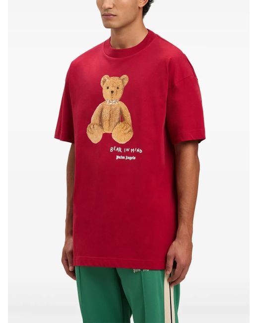 Palm Angels Red Bear for men