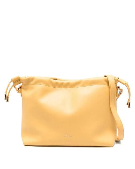 Borsa A Spalla Ninon Con Coulisse di A.P.C. in Natural