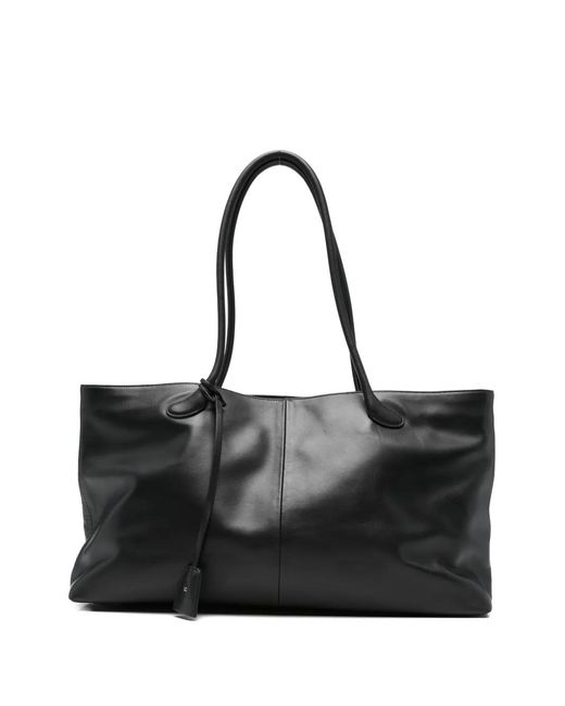 Low Classic Black Haricot Shoulder Bag