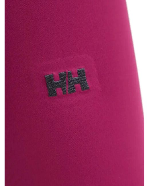 Helly Hansen Pink Logo-Print Leggings