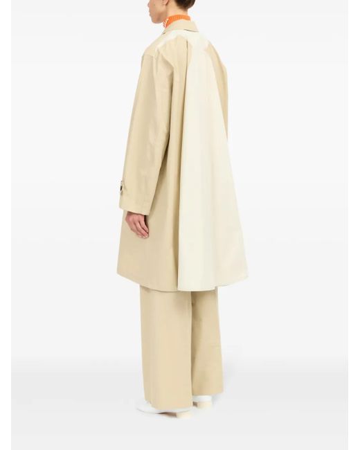 MM6 by Maison Margiela Natural Single-Breasted Coat