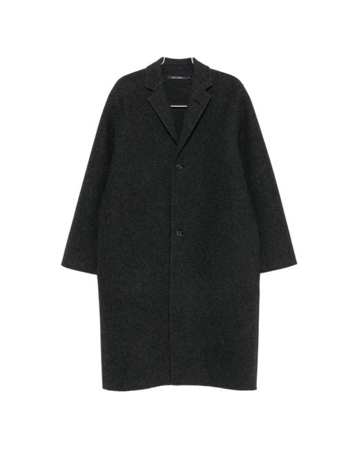Sofie D'Hoore Black Notched-Lapel Button-Fastening Jacket