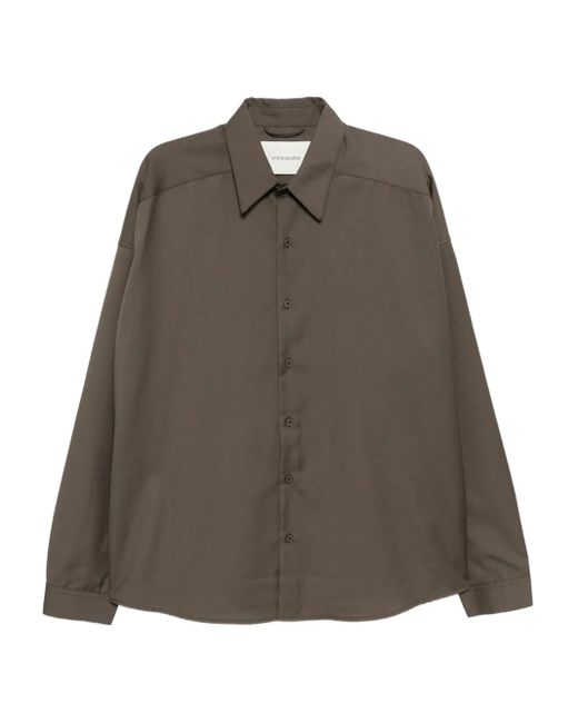 Entire studios Brown Long-Sleeved Shirt for men