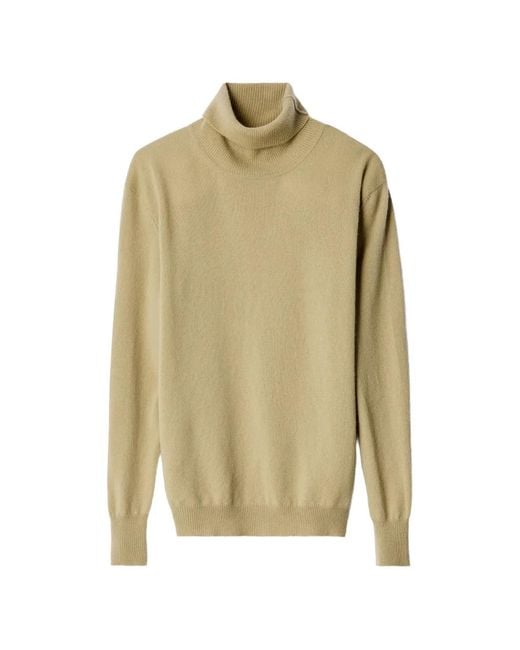 Lemaire Natural Stand-Collar Sweater