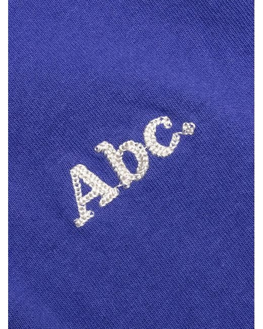 Advisory Board Crystals Broek Met Elastische Taille En Logopatch in het Blue voor heren