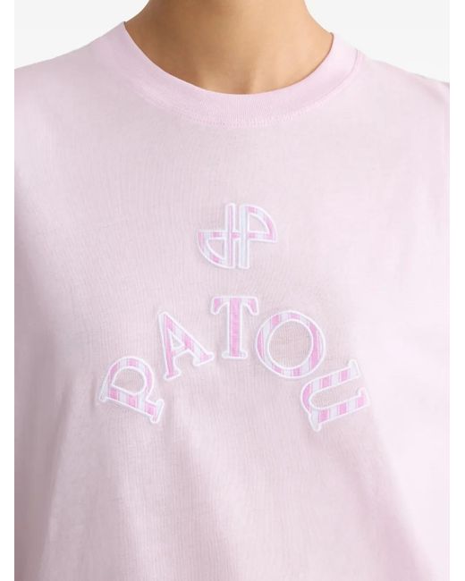 Patou Pink Logo T-Shirt
