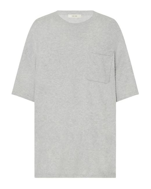 The Row Katoenen T-Shirt in het Gray