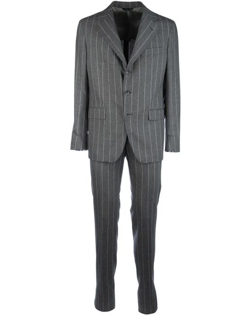 Completo Gessato di Brian Dales in Gray da Uomo