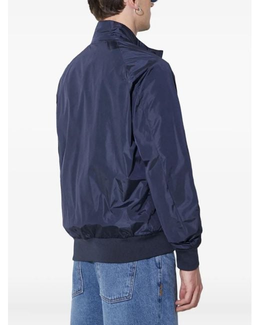 Bomber Reversibile di Baracuta in Blue da Uomo