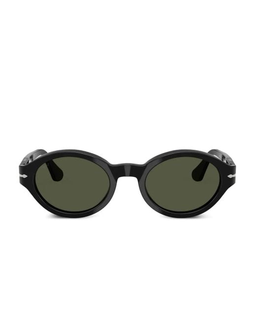Persol Green Loris Round-Frame Sunglasses