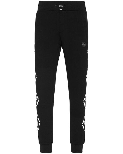 Pantalon de jogging à imprimé monogrammé Philipp Plein pour homme en coloris Black
