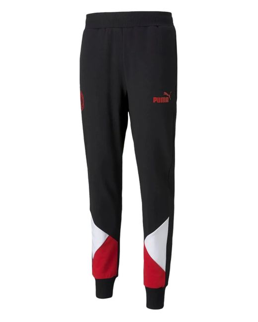 PUMA Black Ac Milan Track Pants for men