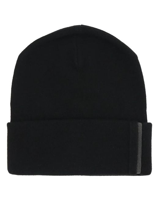 Brunello Cucinelli Black Papalina