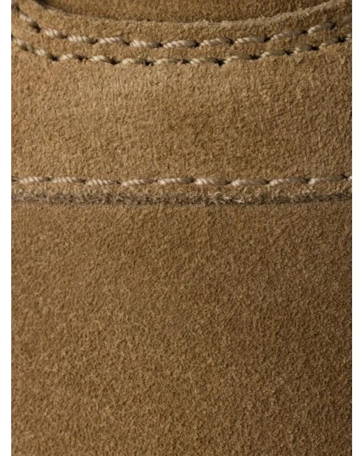 Prada Prax Sneakers Aus Wildleder in Brown für Herren