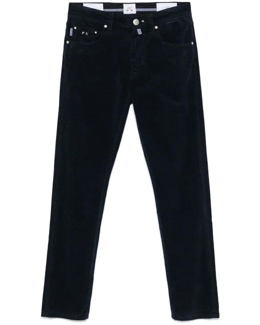 Sartoria Tramarossa Blue Michelangelo Trousers for men
