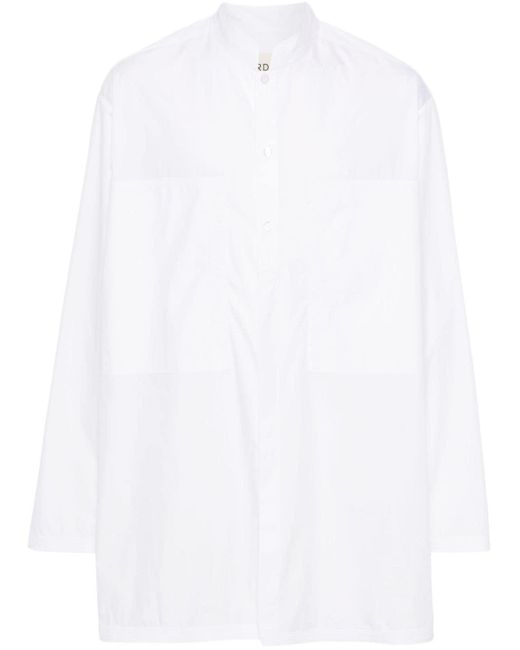 Mordecai Popeline-Hemd in White für Herren