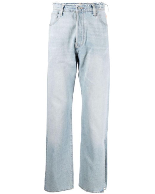 ERL X Levi's 501 Jeans Met Split in het Blue voor heren