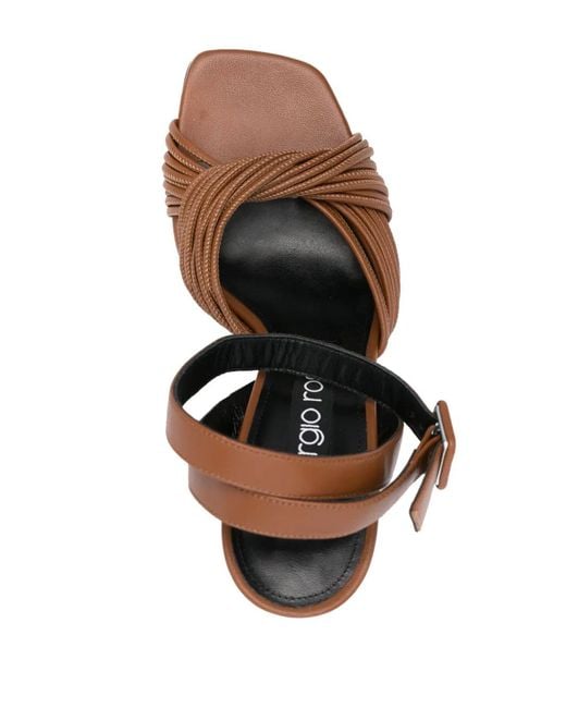 Sergio Rossi Brown Sandals