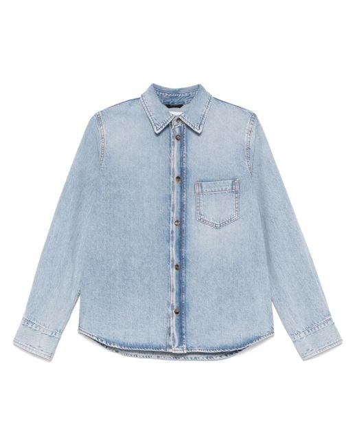 Haikure Blue Denim Shirt