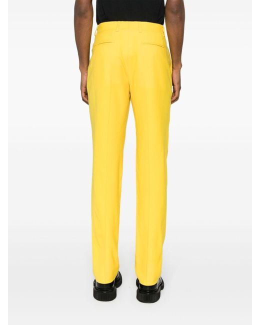 Pantalon de costume taille basse Moschino pour homme en coloris Yellow
