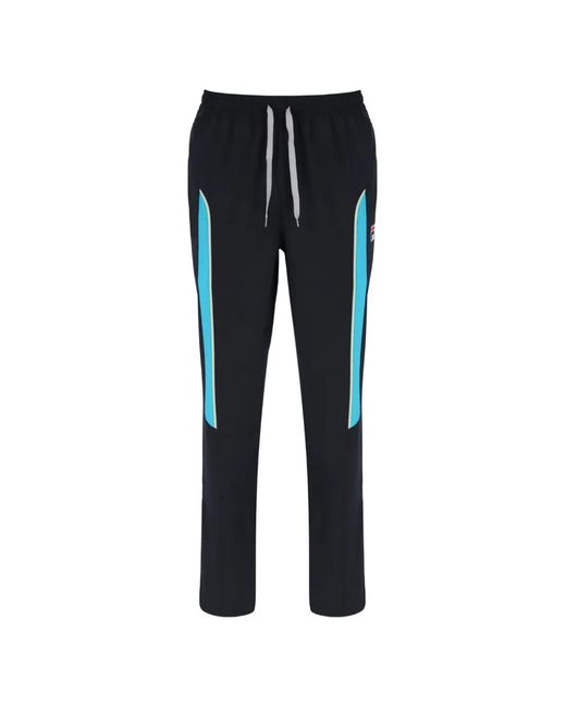 Fila Blue Backspin Tennis Track Pants for men