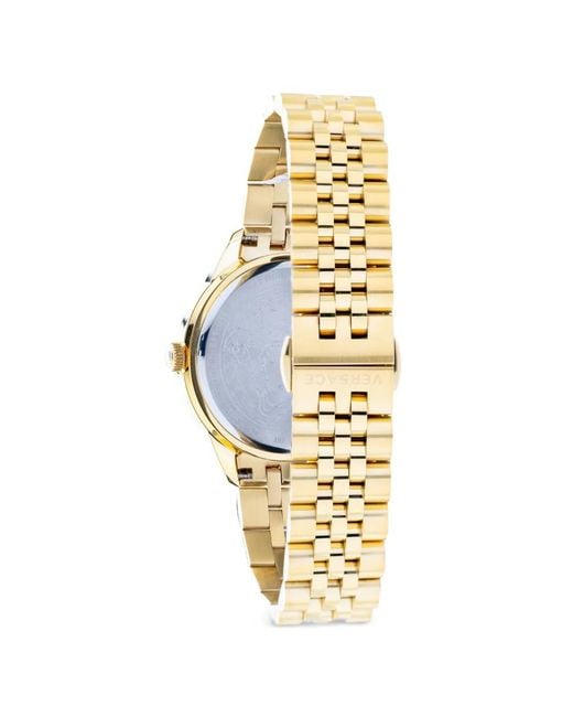 Versace Metallic Greca 36Mm Watch