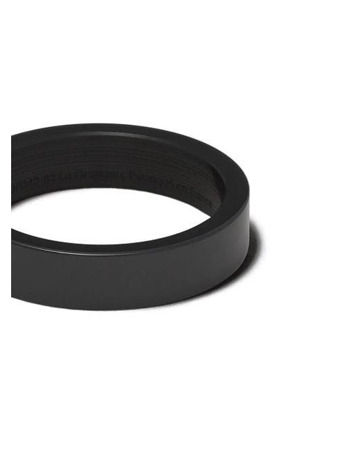 Le Gramme Black Le 3 Grammes Ceramic Ring