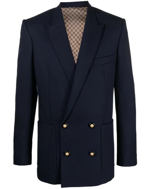 Balmain Blue Blazers for men