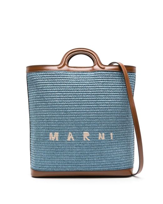 Marni Blue Tropicalia Handtasche
