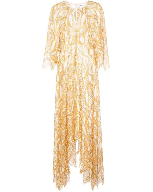 Alexis White Diona Embroidery Dress