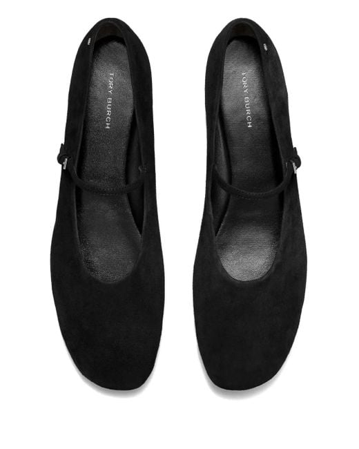 Tory Burch Black Flat Shoes