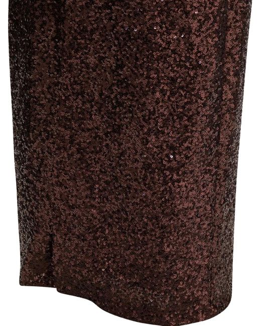Semler Brown Jupe Mi-Longue À Sequins